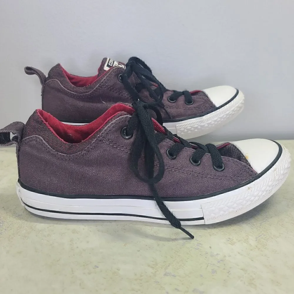 Converse Deep Grape Color With Thick Tongue Y 3